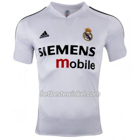 Real Madrid Retro Voetbalshirts Thuis 2004-2005